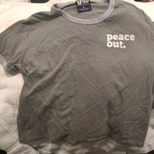 T Bar Cotton on Peace out tshirt